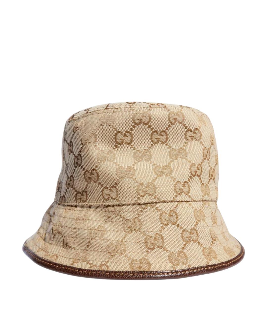 GUCCI Бежевая панама, фото 1
