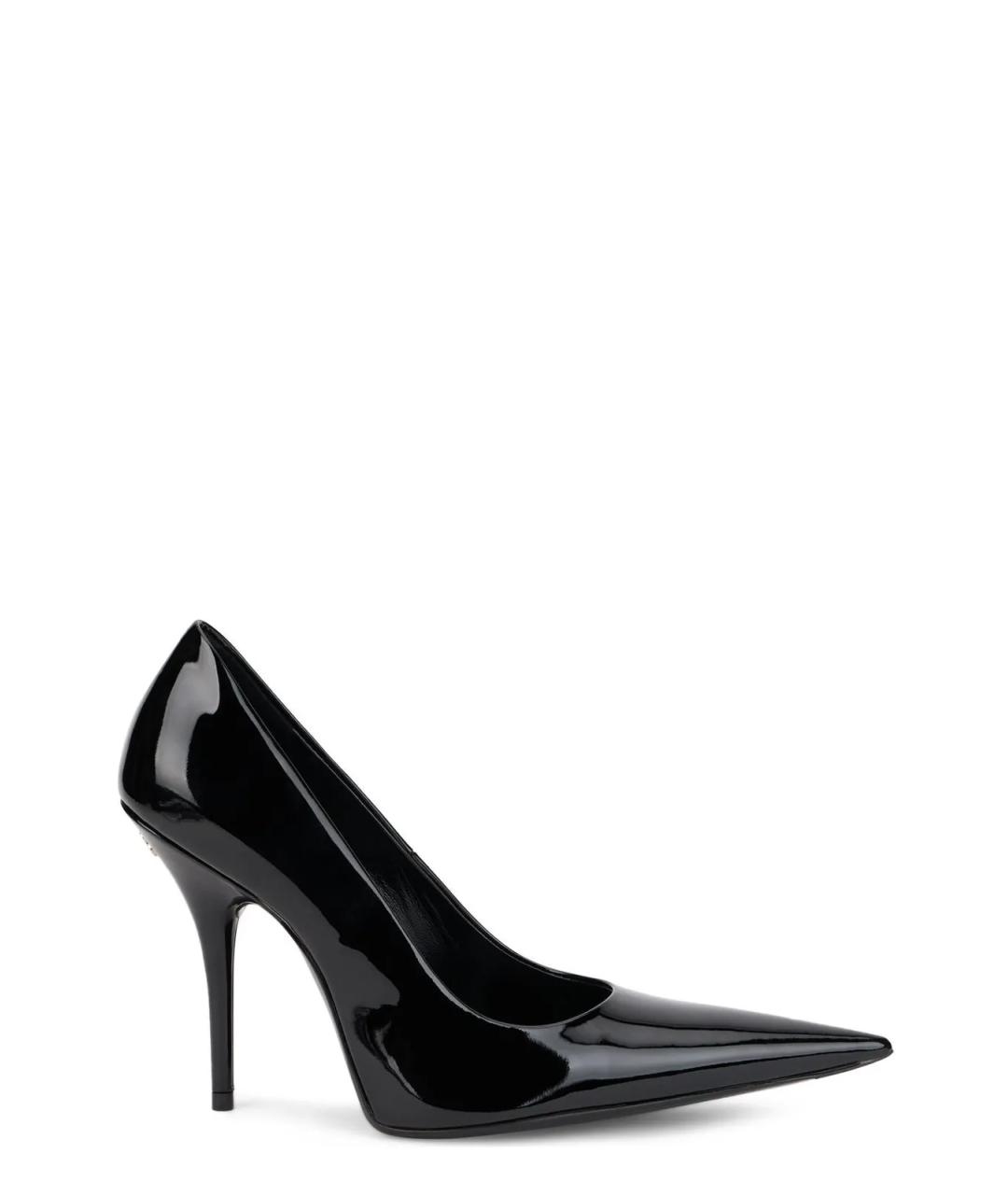 BALENCIAGA Черные кожаные туфли, фото 1