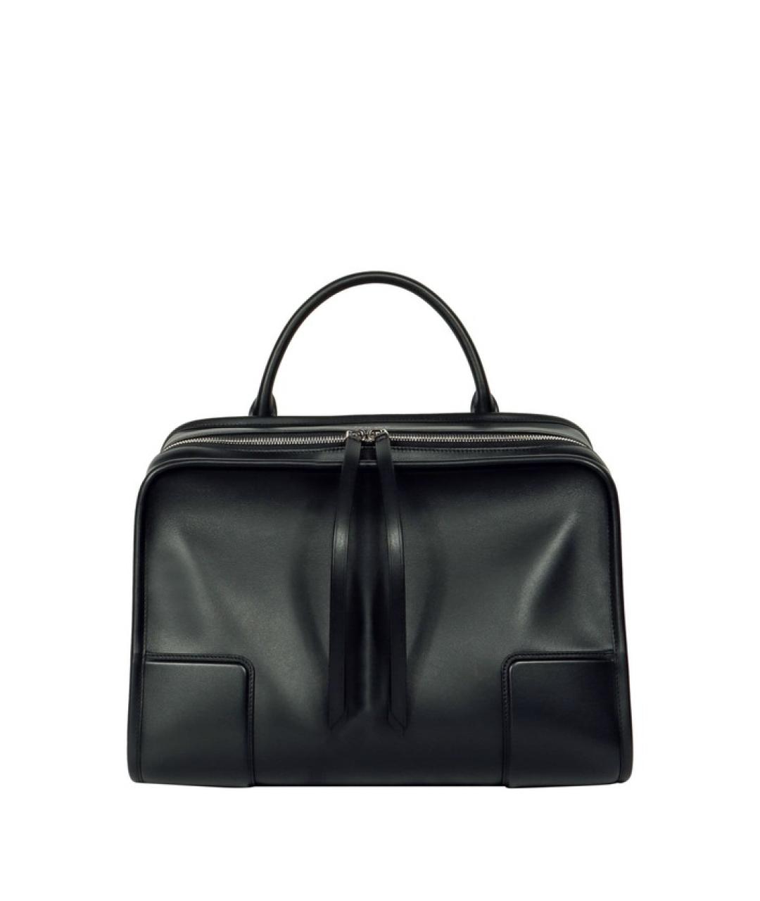 LOEWE Черная кожаная сумка через плечо, фото 5