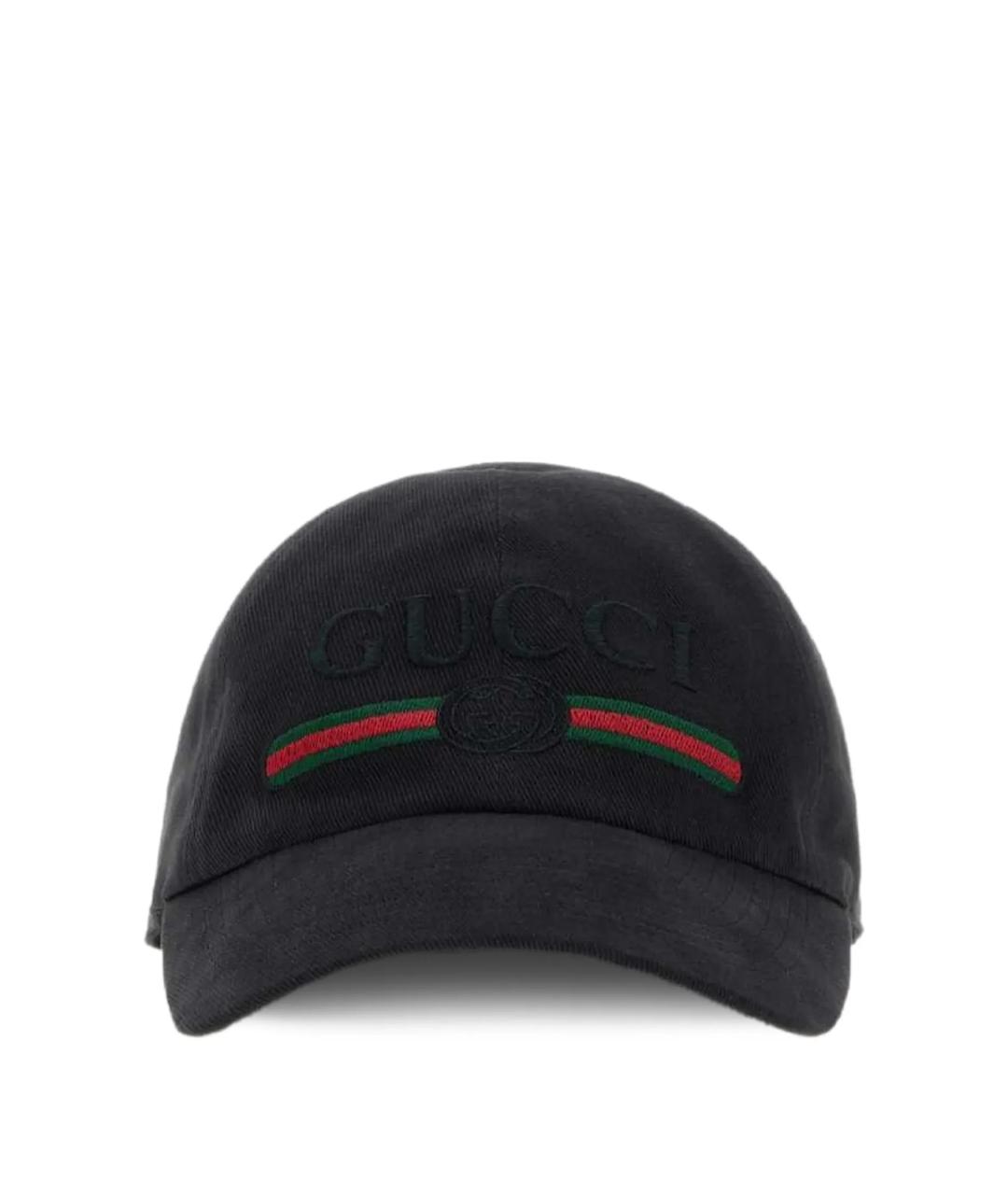 GUCCI Черная кепка/бейсболка, фото 1