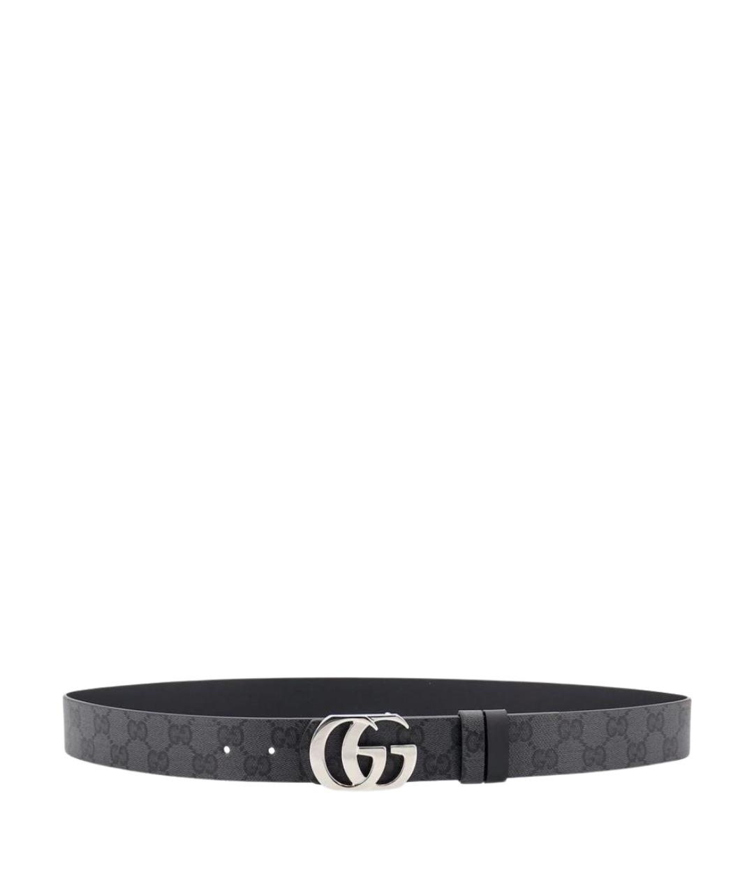 GUCCI Черный ремень, фото 1