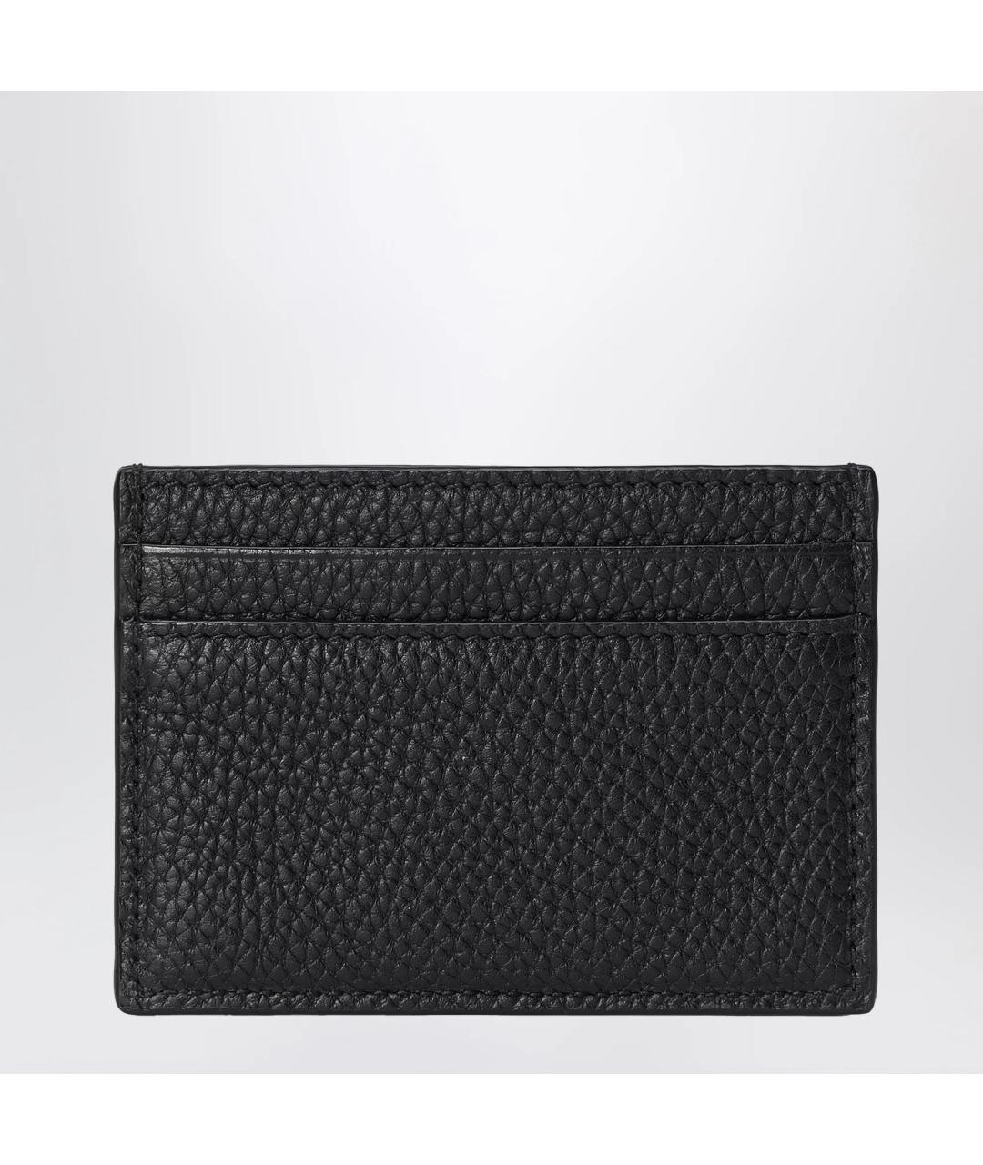 GUCCI Черный кожаный кардхолдер, фото 2