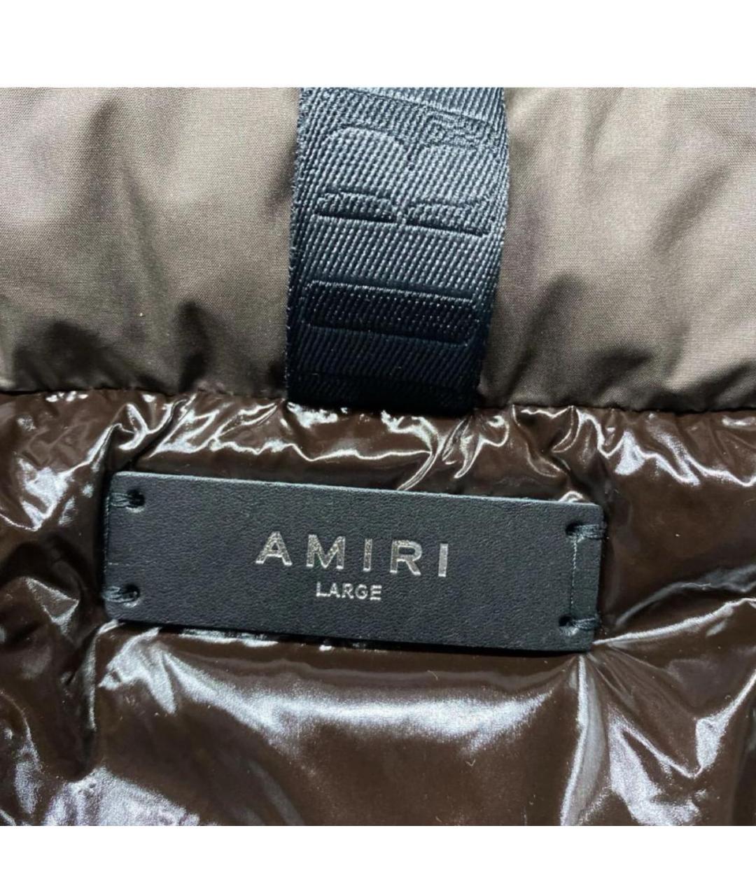 AMIRI Коричневый жилет, фото 7