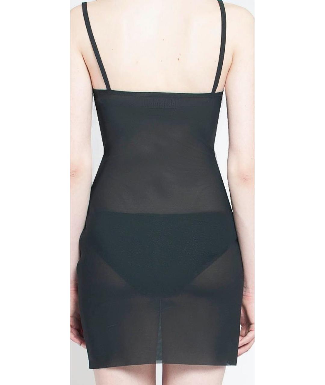 ROLAND MOURET Черное полиамидовое платье, фото 2