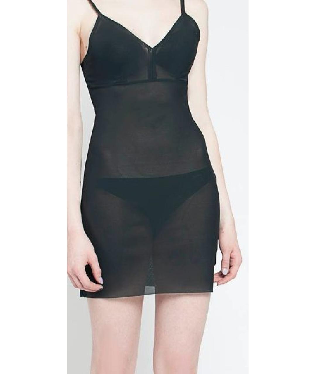 ROLAND MOURET Черное полиамидовое платье, фото 5
