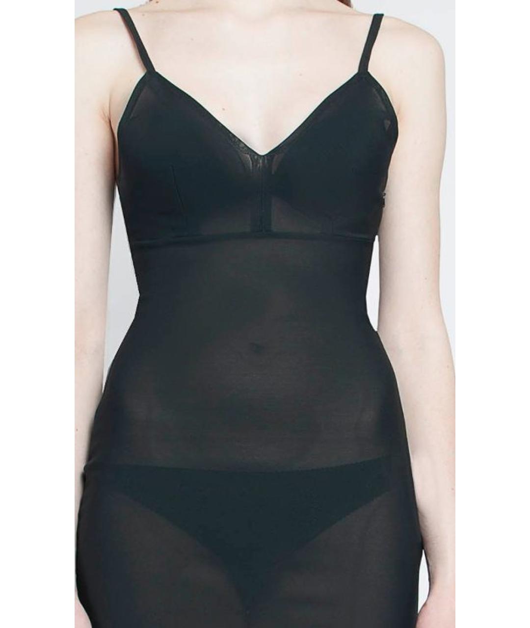ROLAND MOURET Черное полиамидовое платье, фото 3