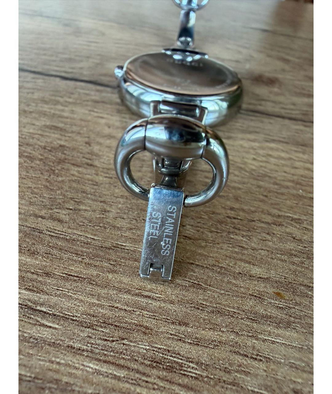 GUCCI Серебряные часы, фото 5