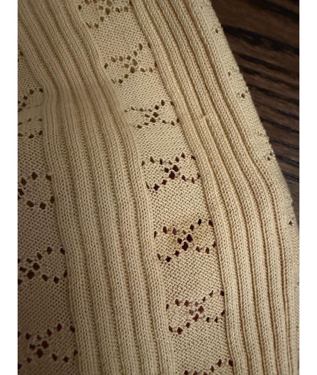 CHANEL Бежевая майка, фото 6
