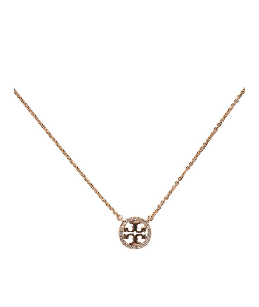 TORY BURCH Золотая металлическая подвеска, фото 2