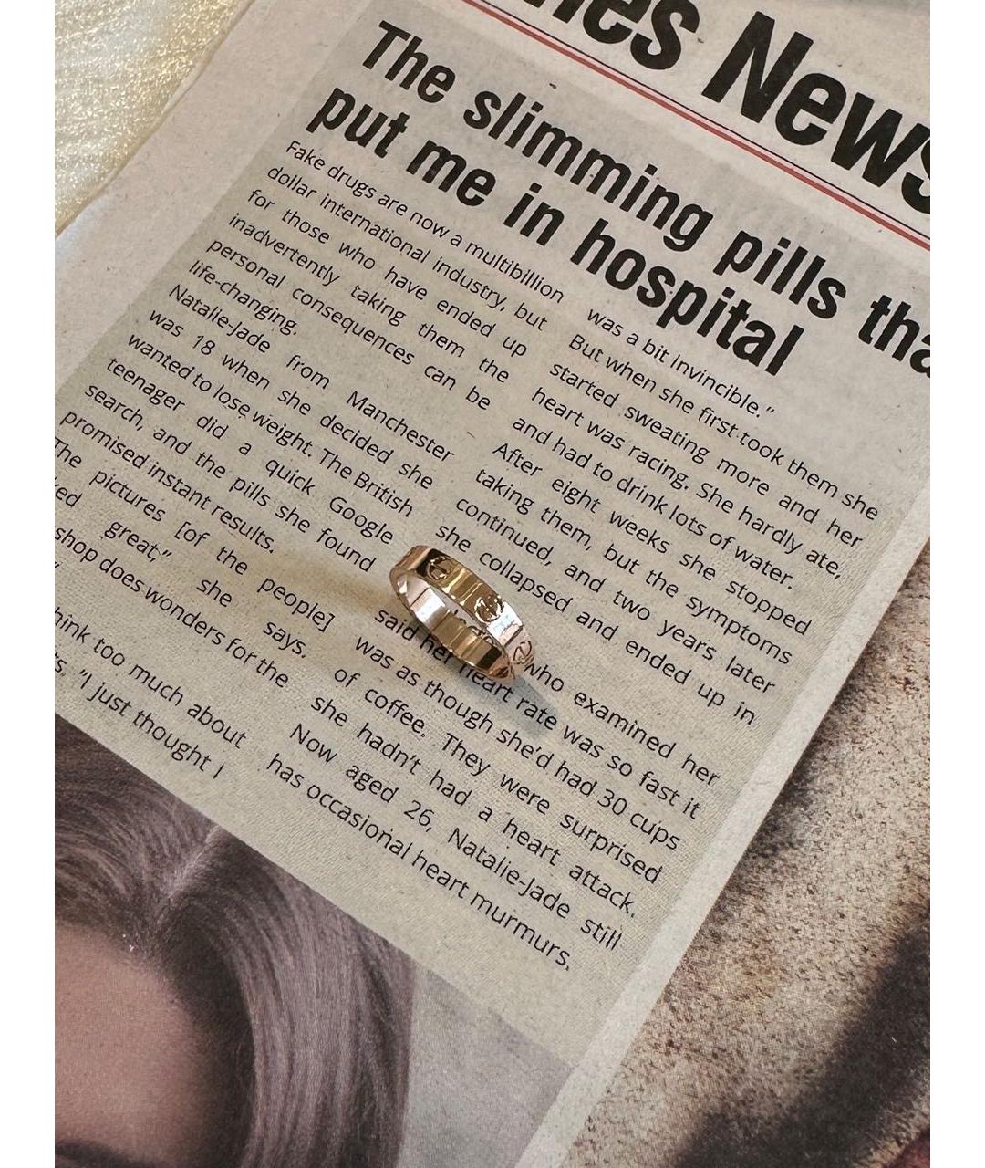 CARTIER Золотое кольцо из розового золота, фото 2
