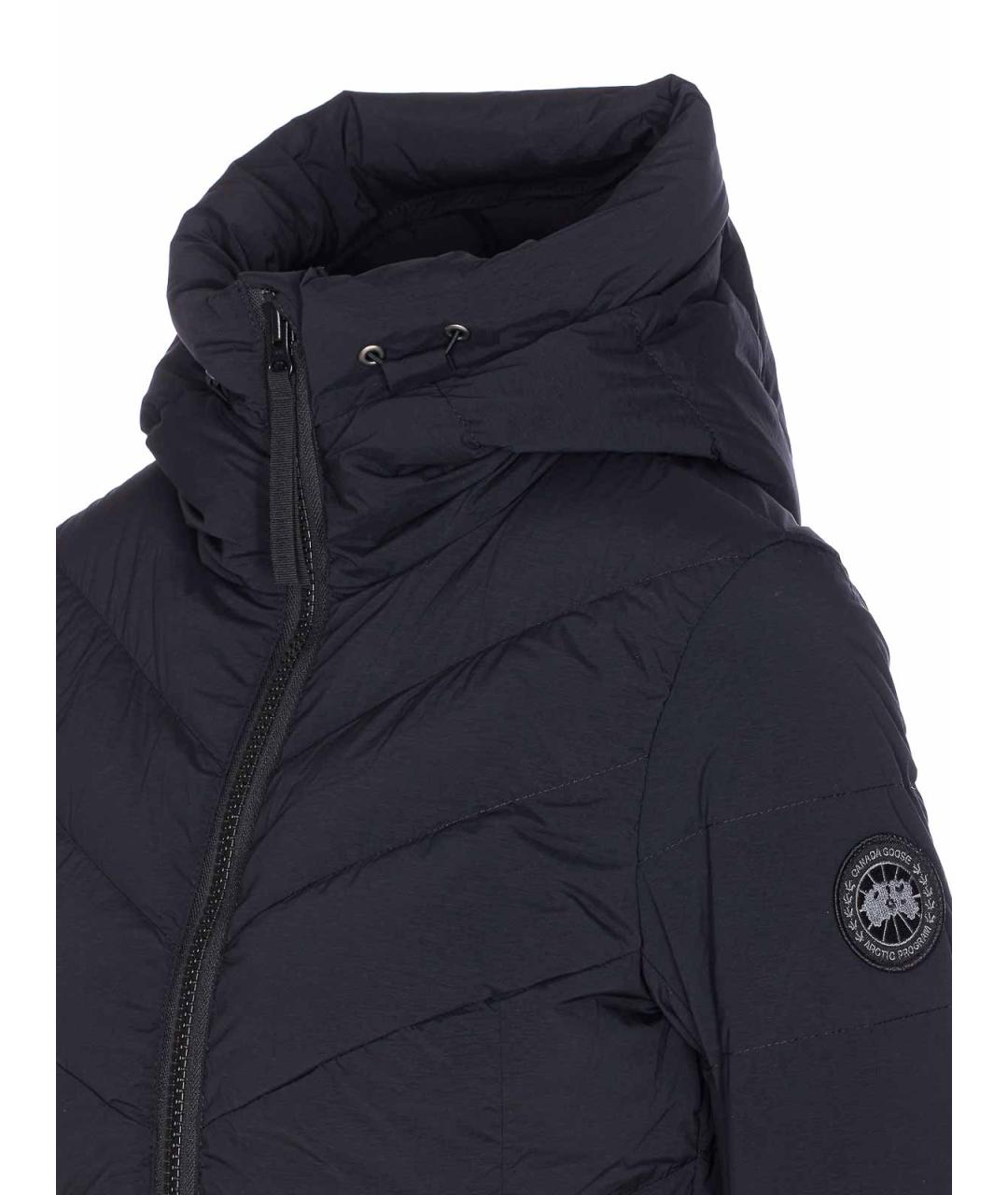 CANADA GOOSE Черная полиамидовая куртка, фото 3