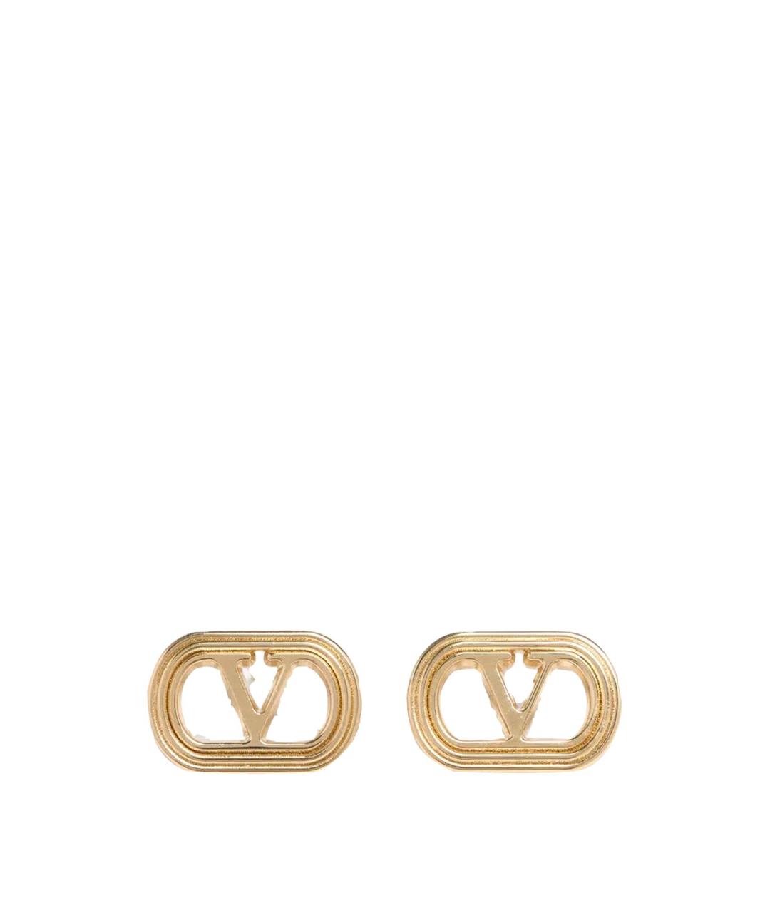 VALENTINO Золотые серьги из желтого золота, фото 1