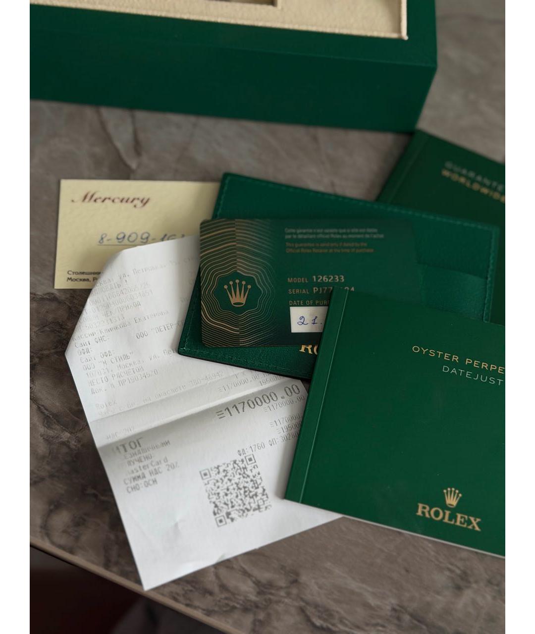 ROLEX Золотые часы из желтого золота, фото 5