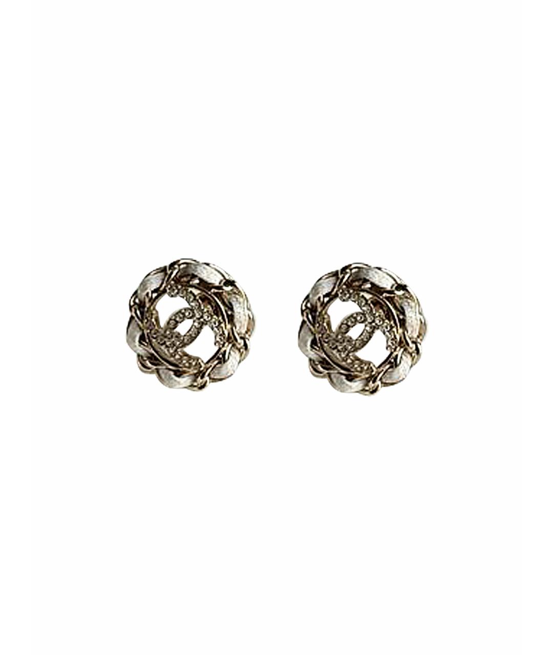 CHANEL Золотые серьги, фото 1