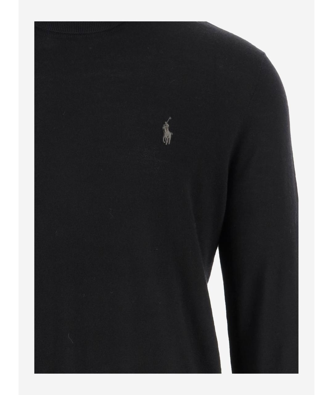 POLO RALPH LAUREN Черная водолазка, фото 3