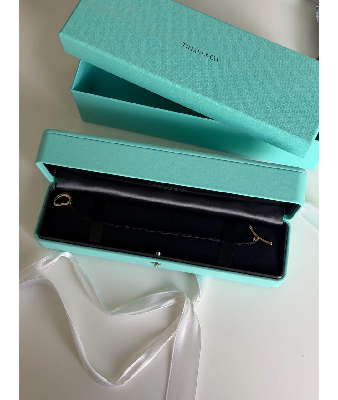 TIFFANY&CO Черный браслет из желтого золота, фото 5