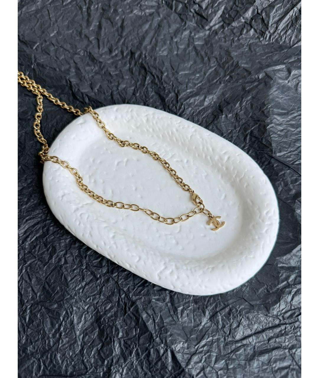 CHANEL Золотое колье, фото 4