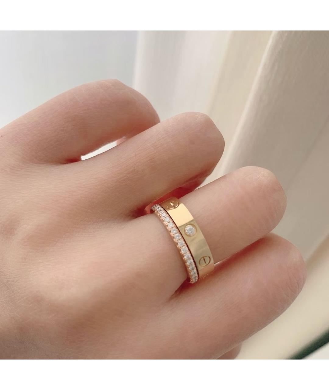 CARTIER Золотое кольцо из розового золота, фото 7