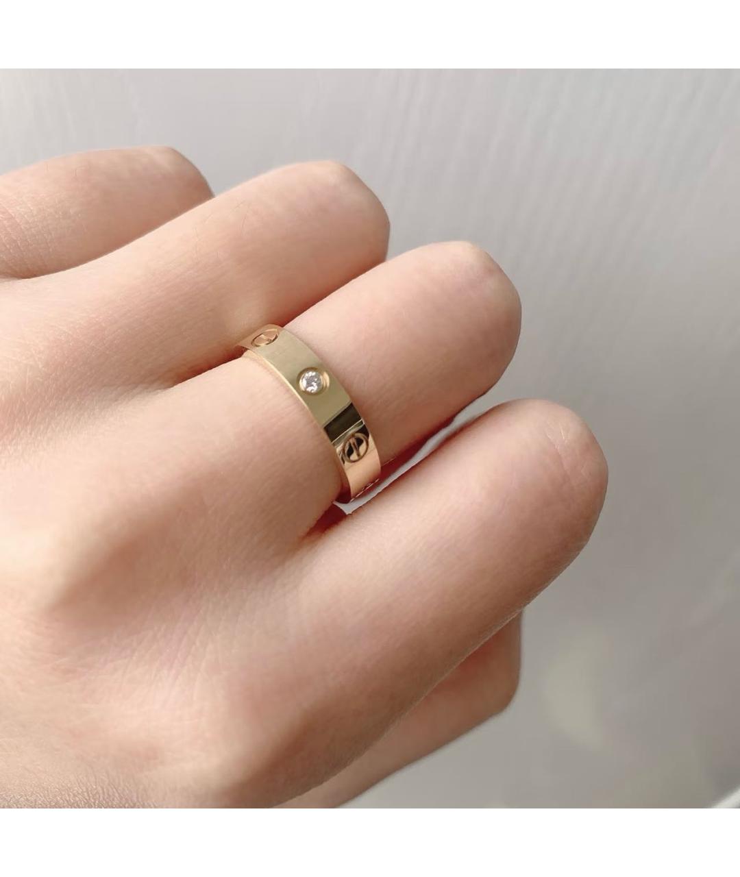 CARTIER Золотое кольцо из розового золота, фото 6