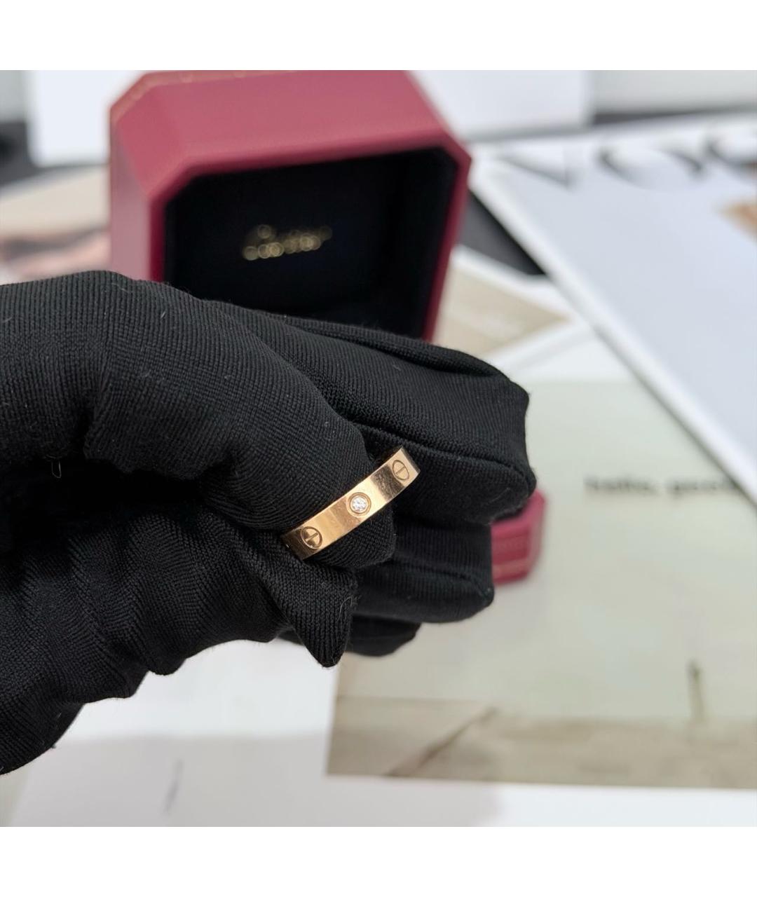 CARTIER Золотое кольцо из розового золота, фото 8