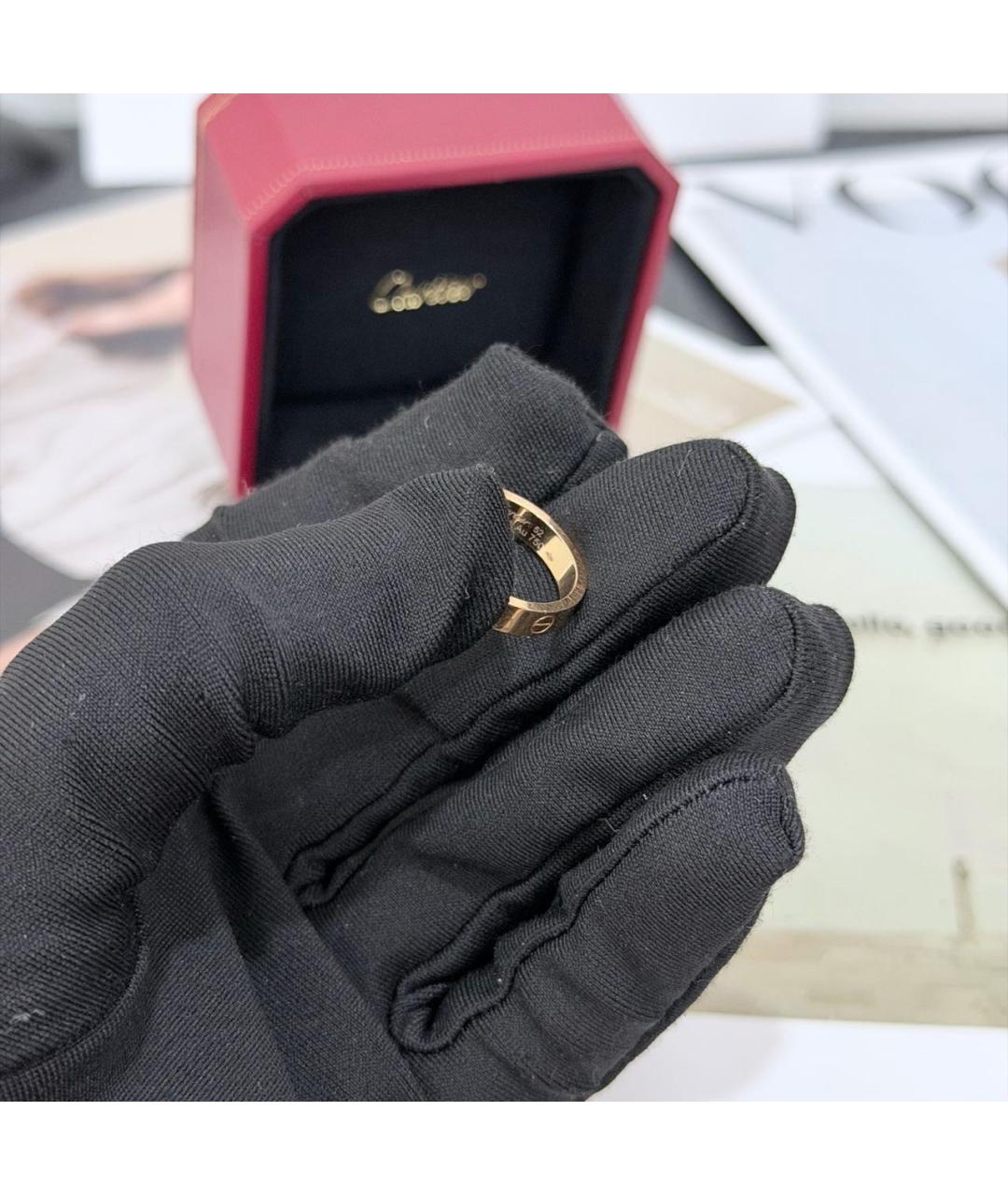 CARTIER Золотое кольцо из розового золота, фото 3