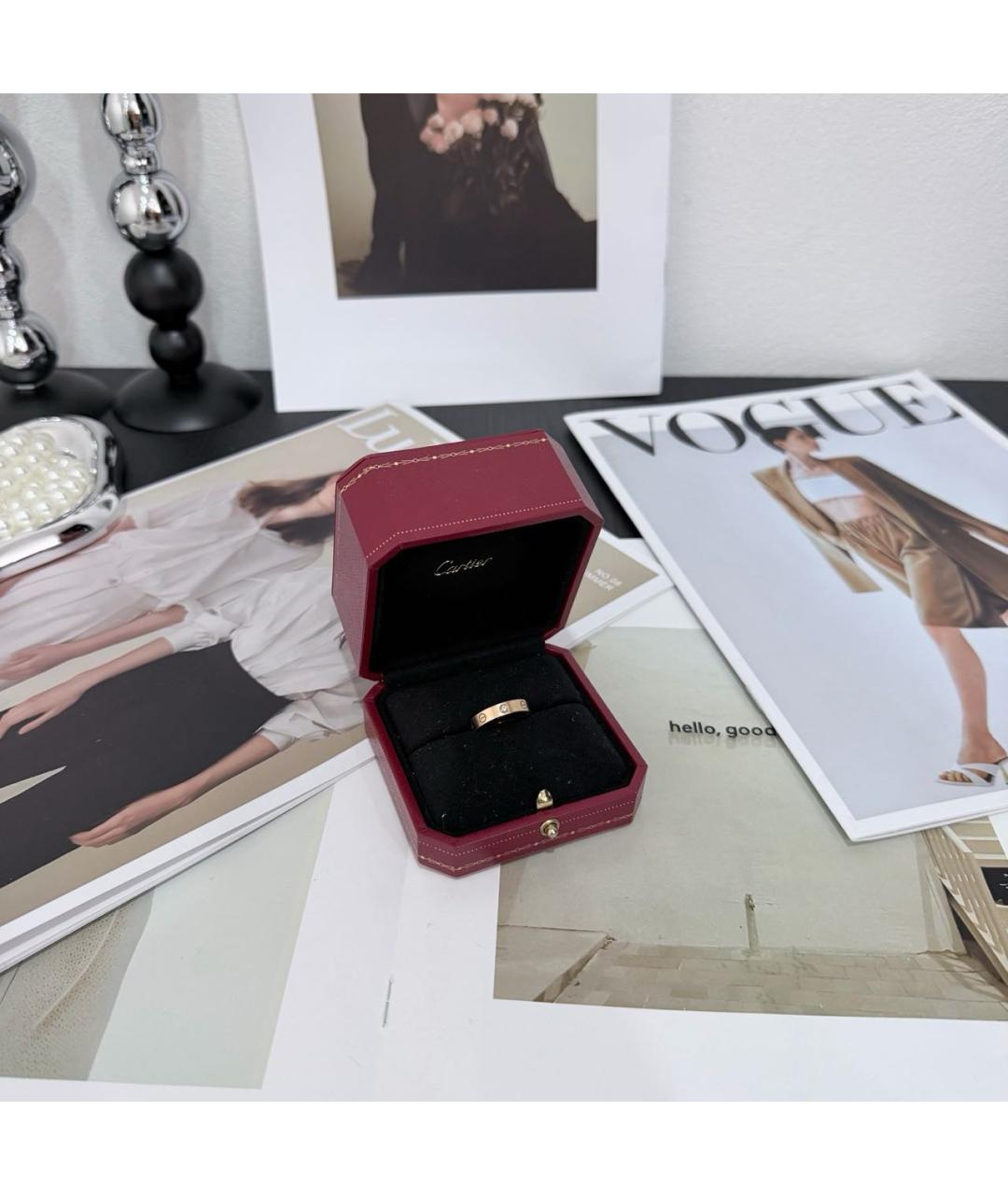 CARTIER Золотое кольцо из розового золота, фото 2