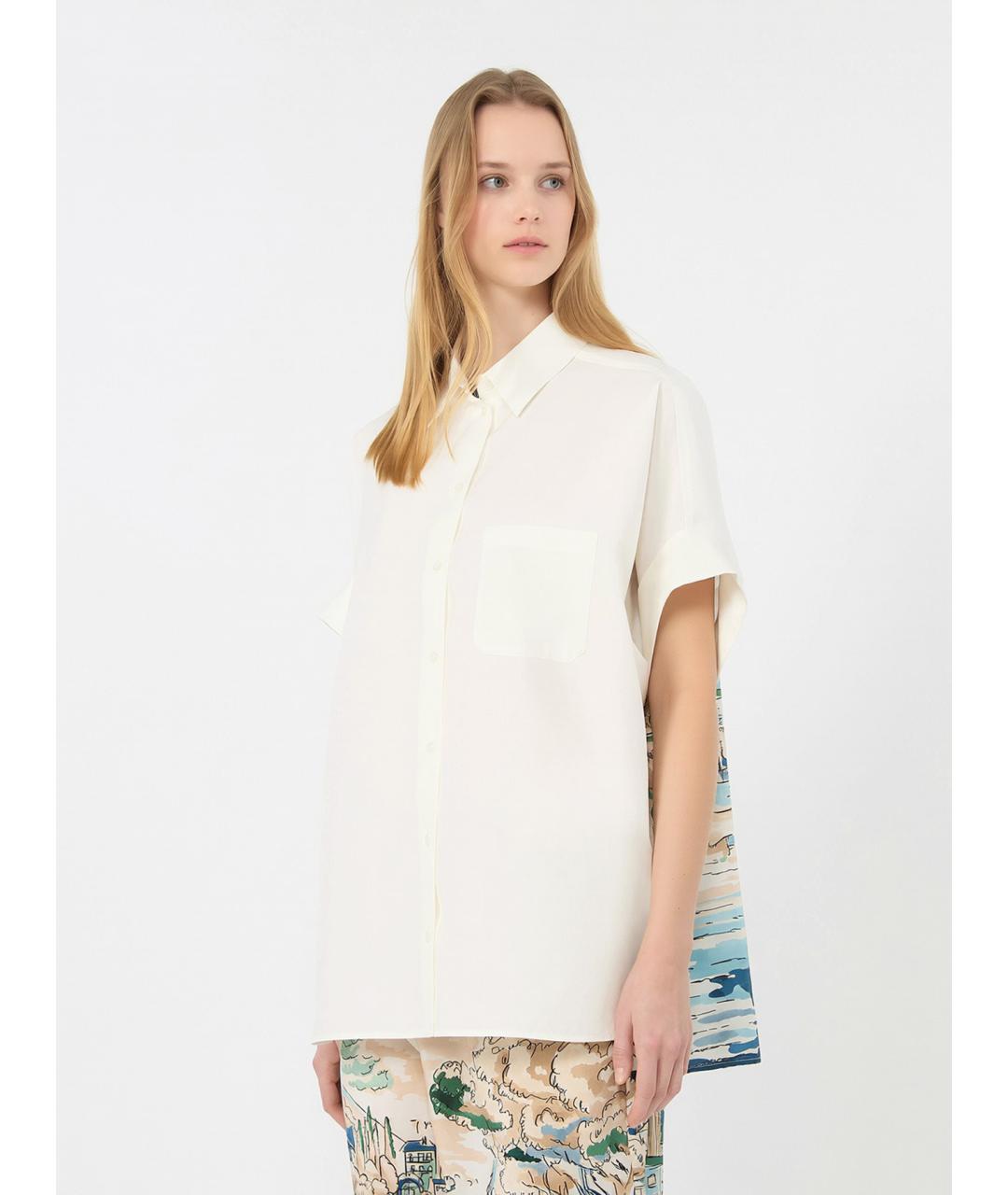 WEEKEND MAX MARA Мульти хлопковая рубашка, фото 3
