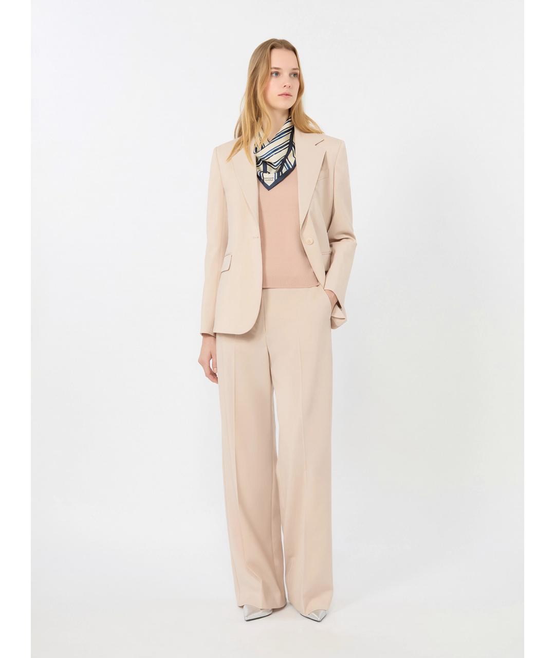 WEEKEND MAX MARA Розовая вискозная майка, фото 2