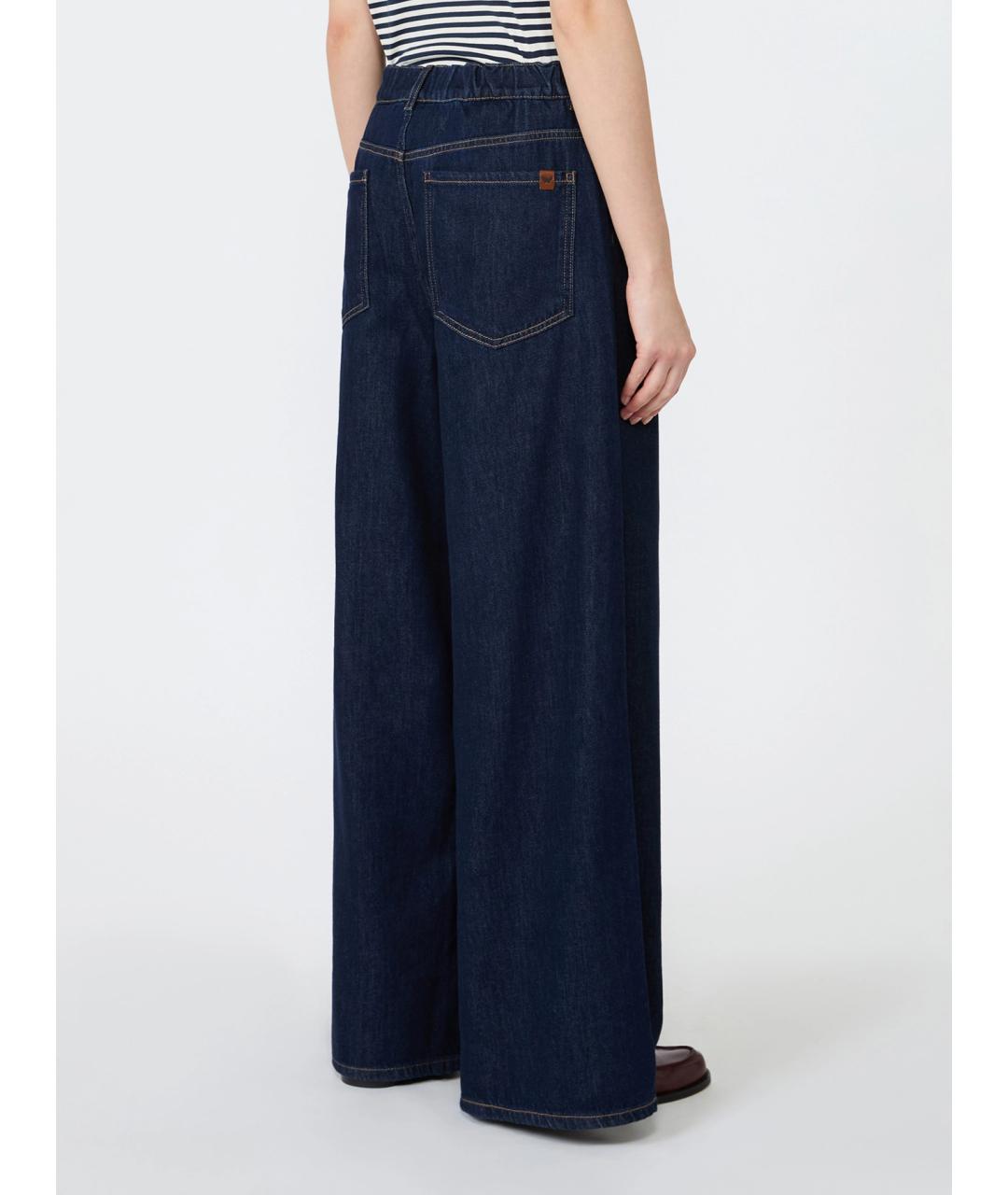 WEEKEND MAX MARA Хлопковые джинсы клеш, фото 4