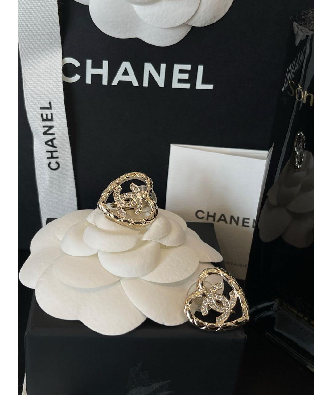CHANEL Серебряные серьги, фото 4