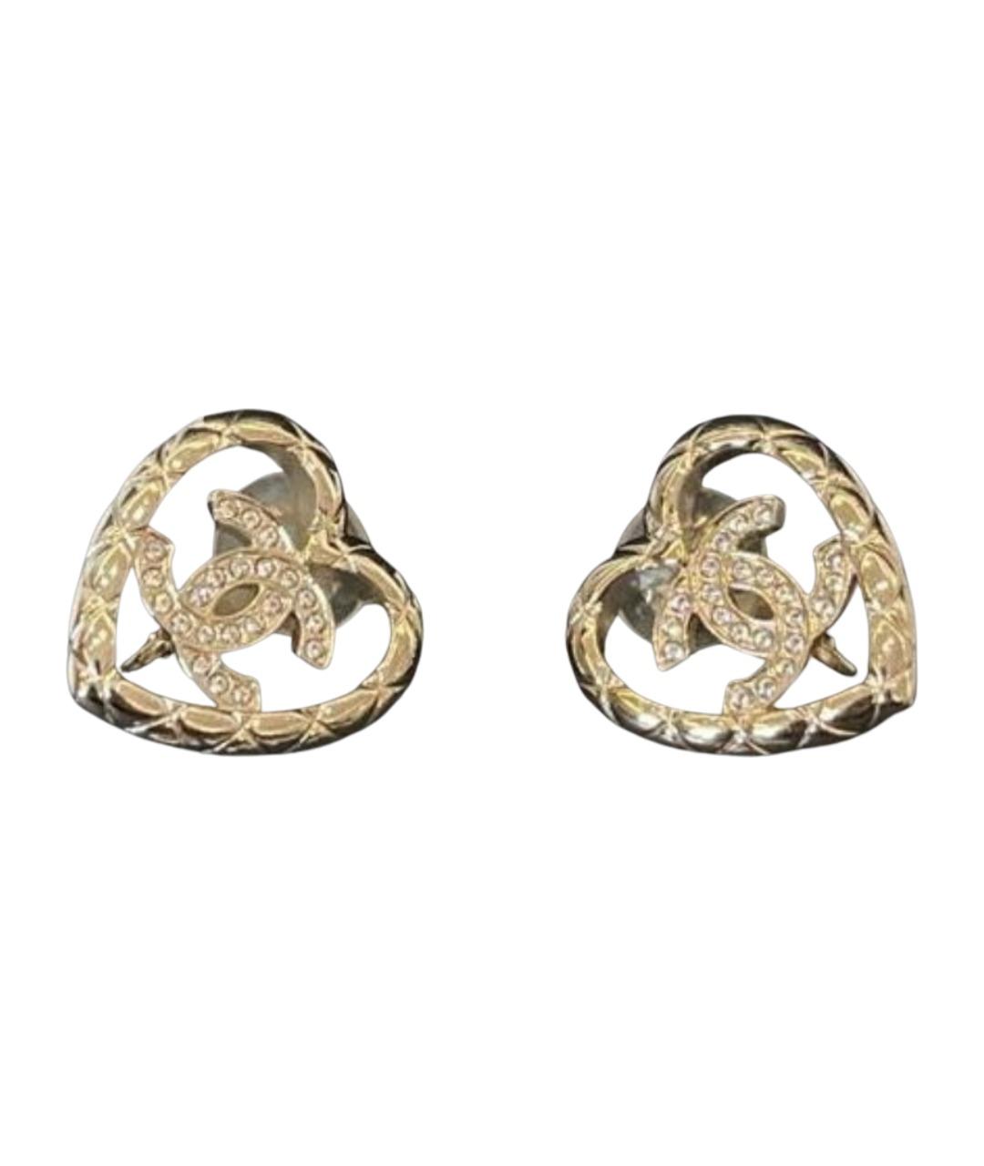 CHANEL Серебряные серьги, фото 1