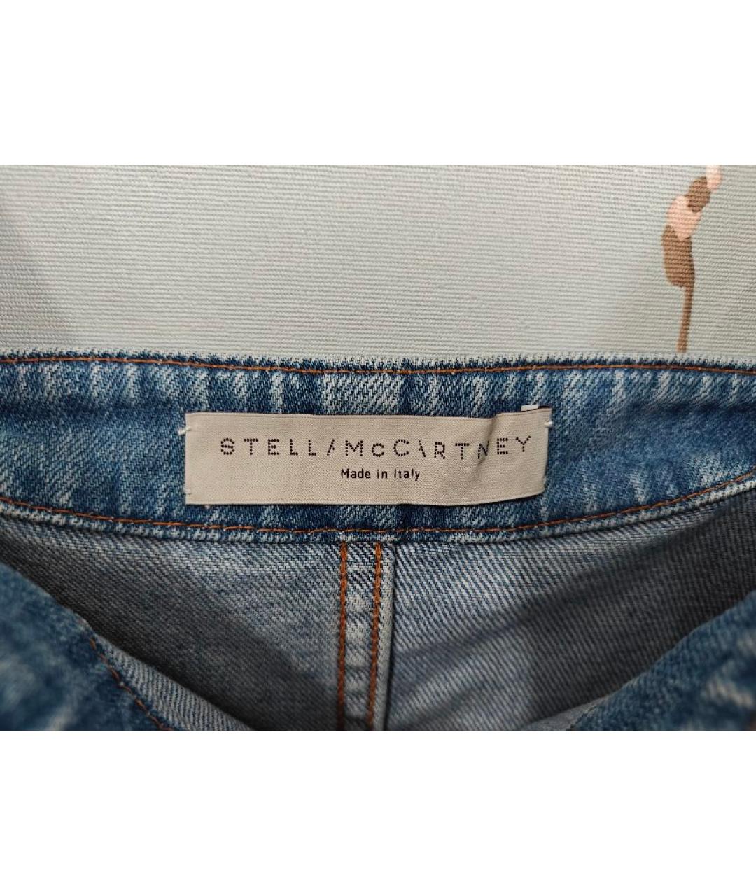 STELLA MCCARTNEY Голубой деним сарафан, фото 4