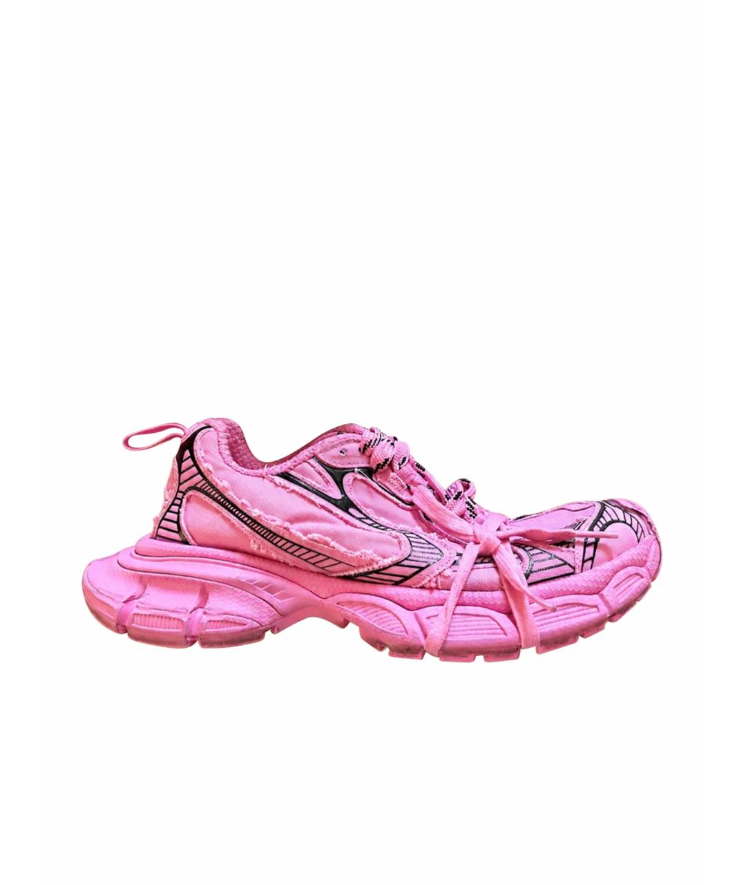 BALENCIAGA Розовые кроссовки, фото 1