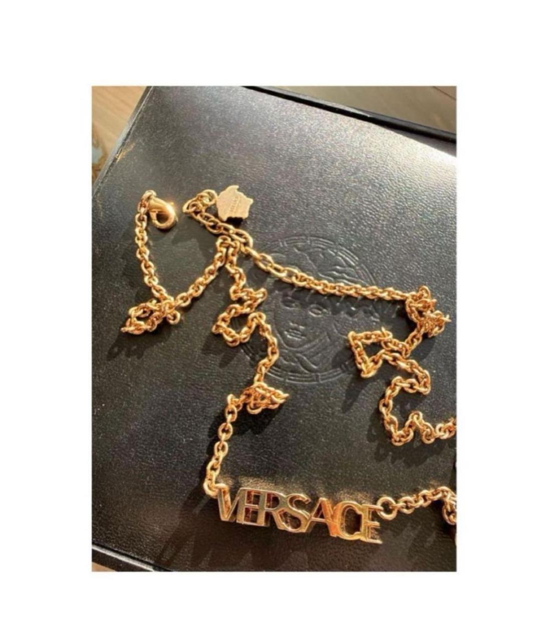 VERSACE Золотое колье, фото 3