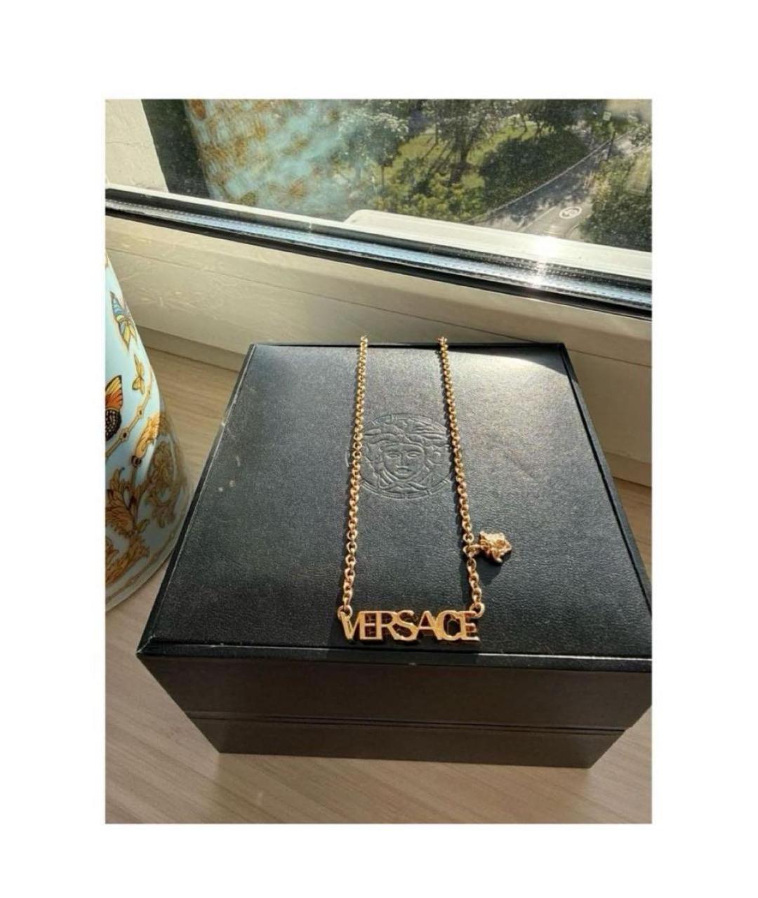 VERSACE Золотое колье, фото 2