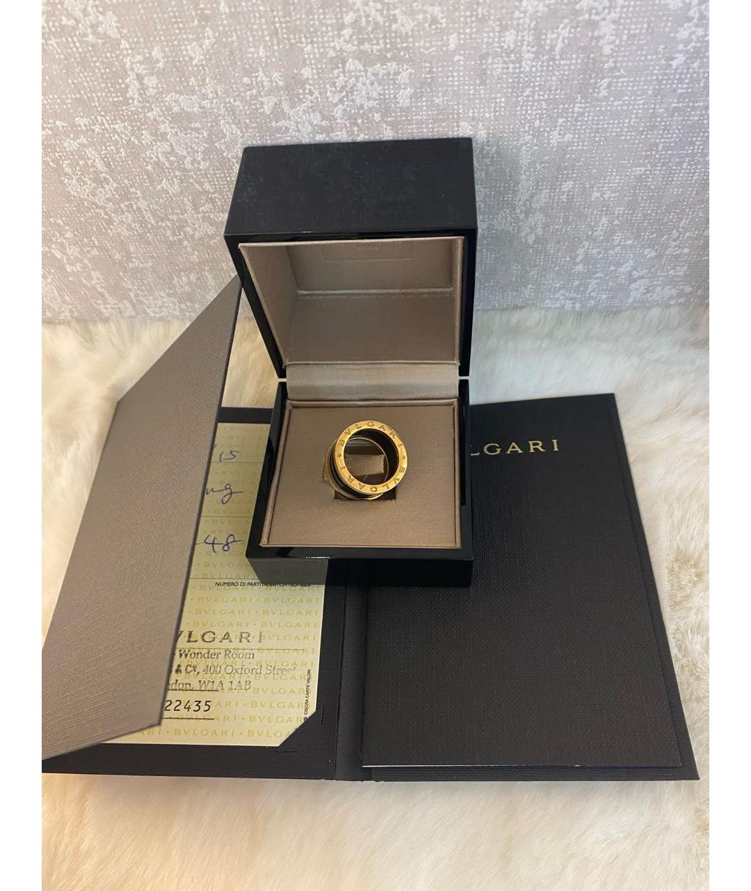 BVLGARI Золотое кольцо из розового золота, фото 2