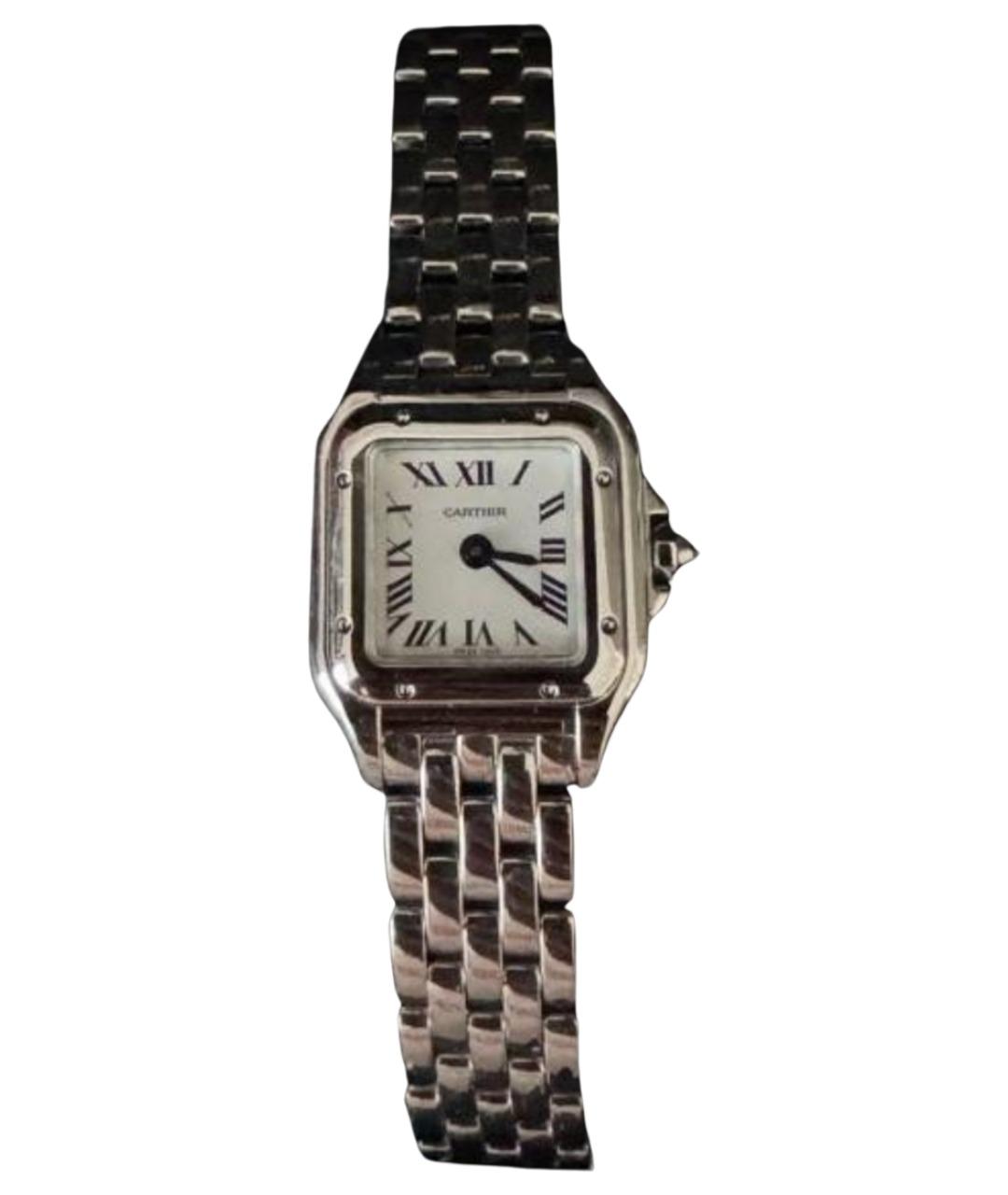 CARTIER Серебряные металлические часы, фото 1