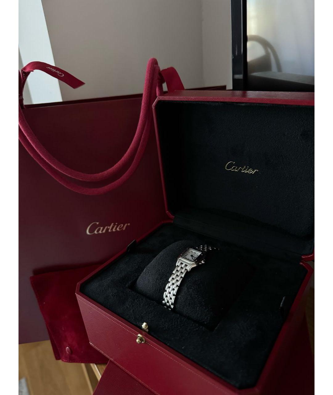CARTIER Серебряные металлические часы, фото 3