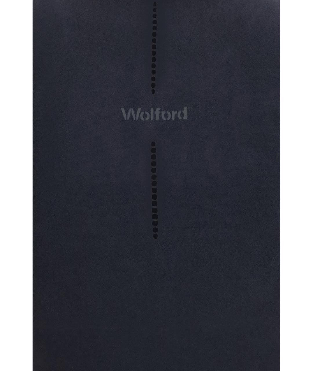 WOLFORD Черная полиамидовая футболка, фото 3