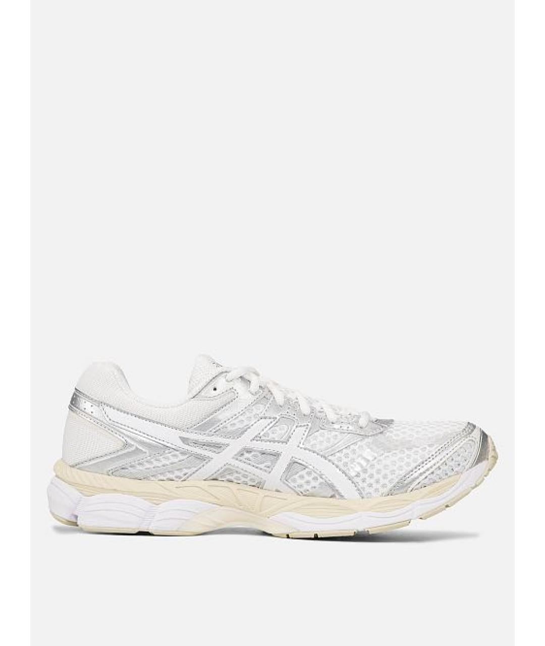 ASICS Белые текстильные низкие кроссовки / кеды, фото 9