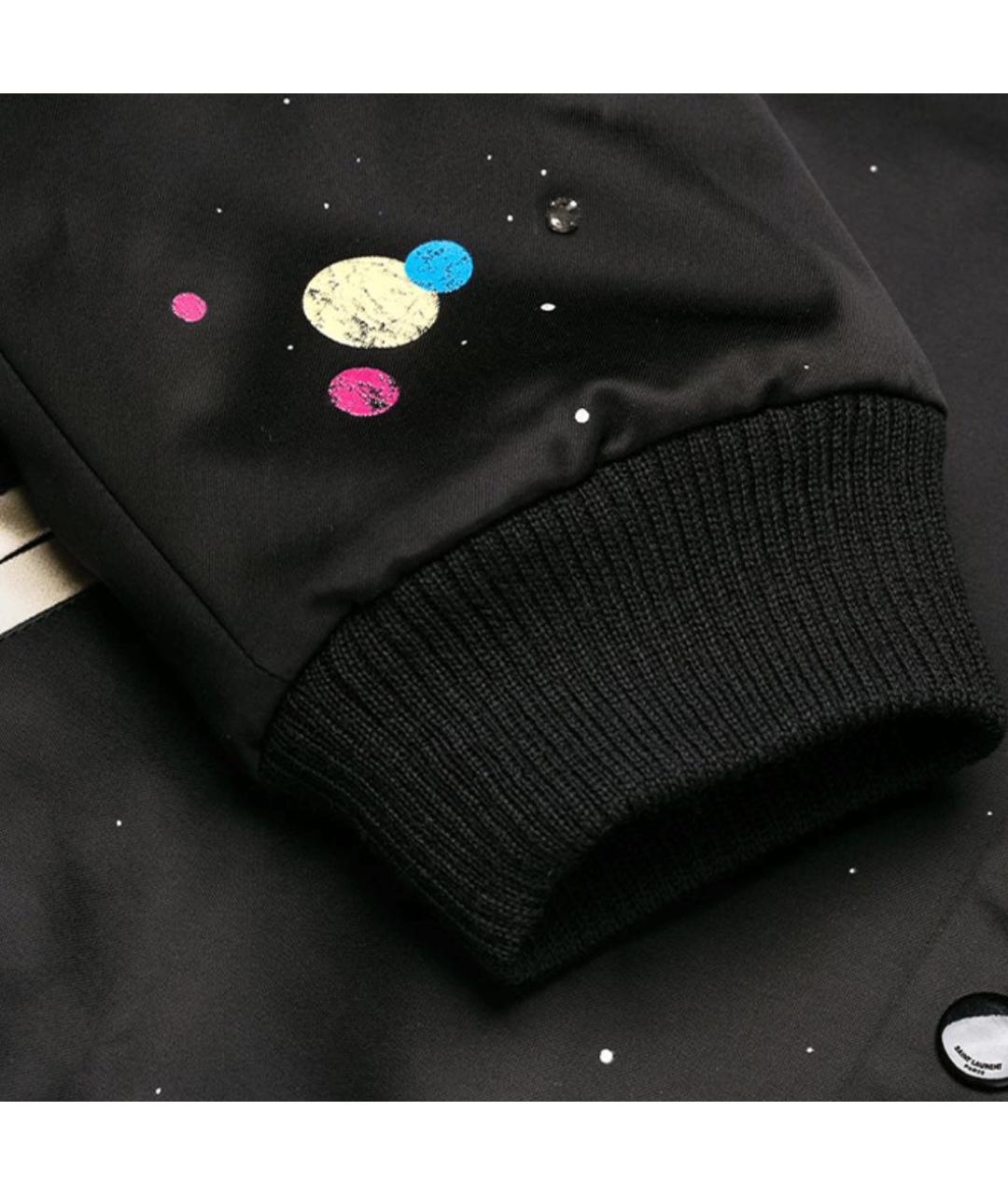 SAINT LAURENT Черная вискозная куртка, фото 4