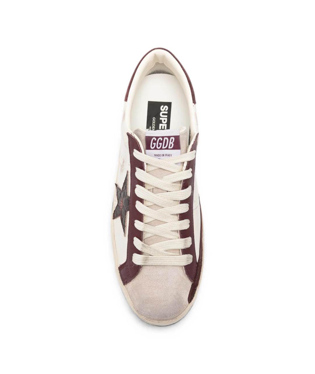 GOLDEN GOOSE Мульти кожаные низкие кроссовки / кеды, фото 4