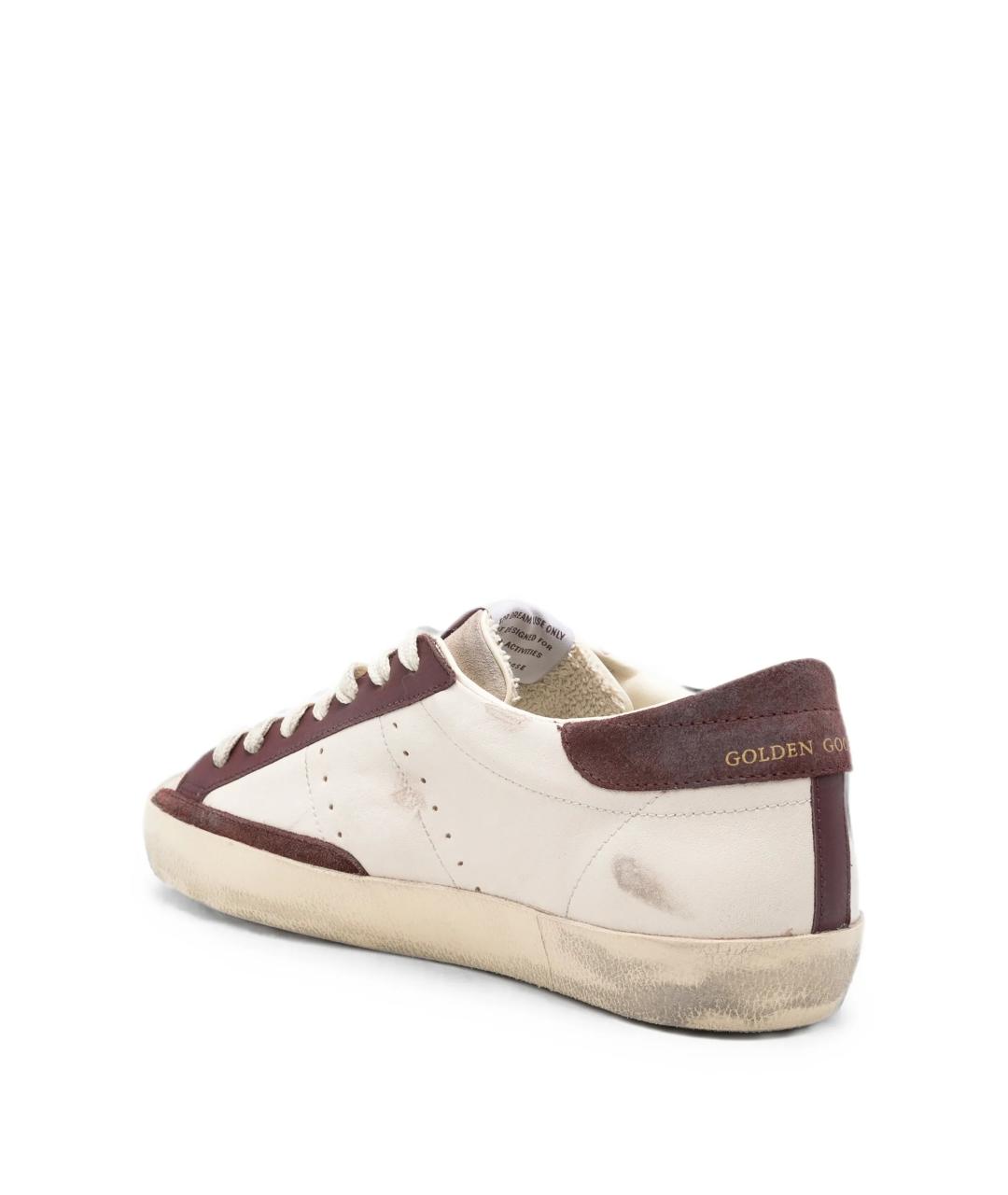 GOLDEN GOOSE Мульти кожаные низкие кроссовки / кеды, фото 3