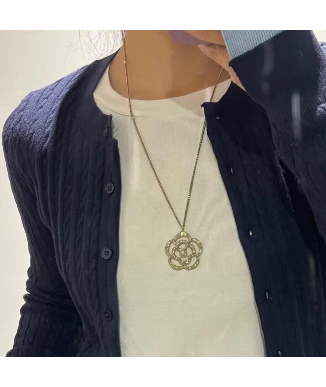 CHANEL Золотое колье, фото 5