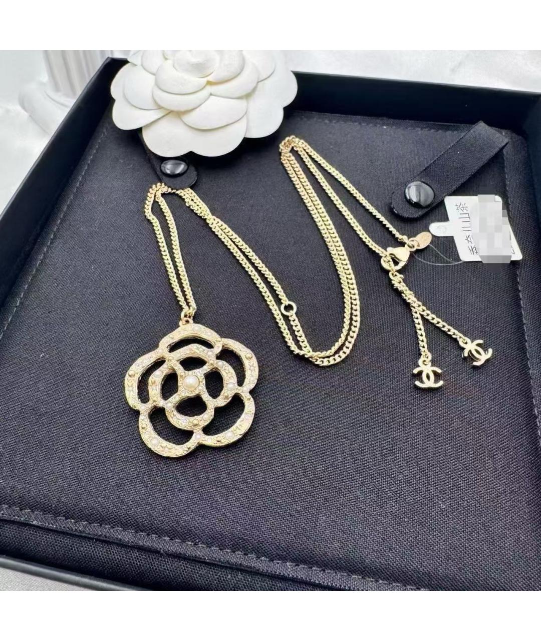 CHANEL Золотое колье, фото 2