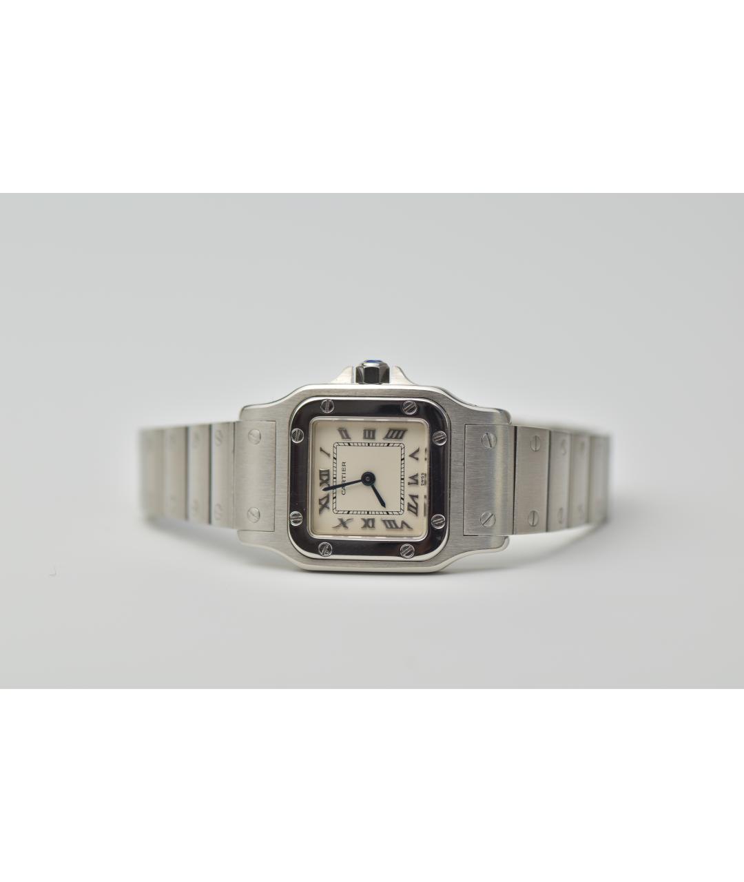 CARTIER Серебряные часы, фото 8