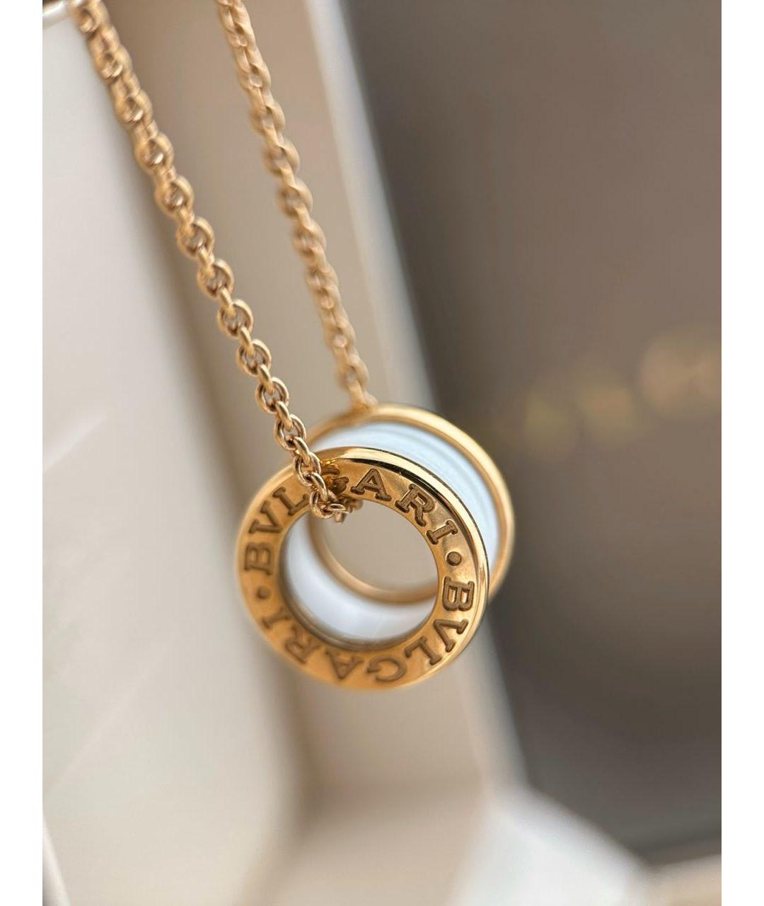BVLGARI Золотое колье из розового золота, фото 3