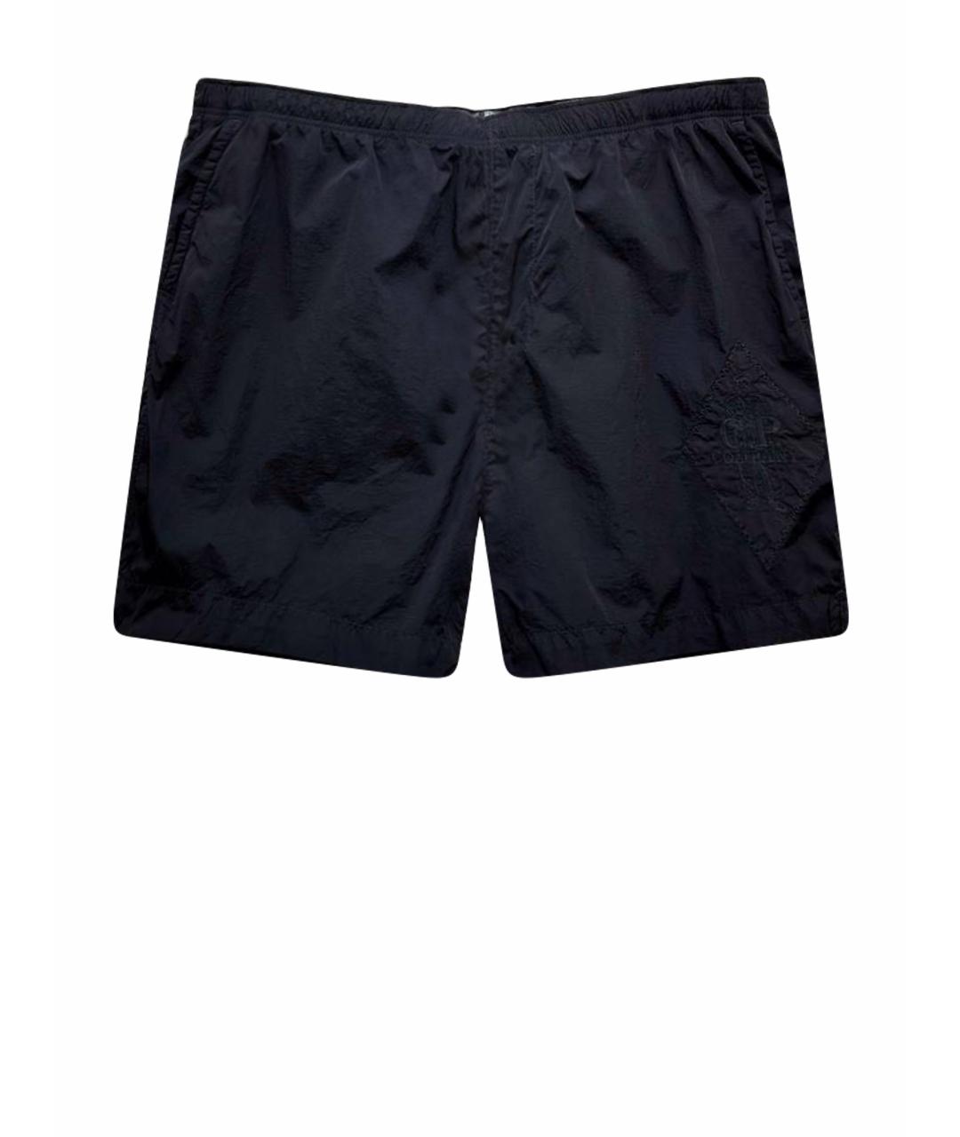CP COMPANY Темно-синие синтетические шорты, фото 1