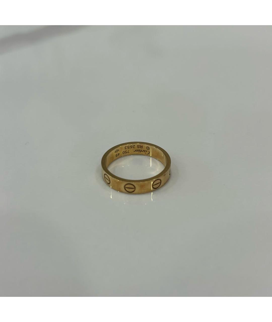 CARTIER Золотое кольцо из розового золота, фото 3