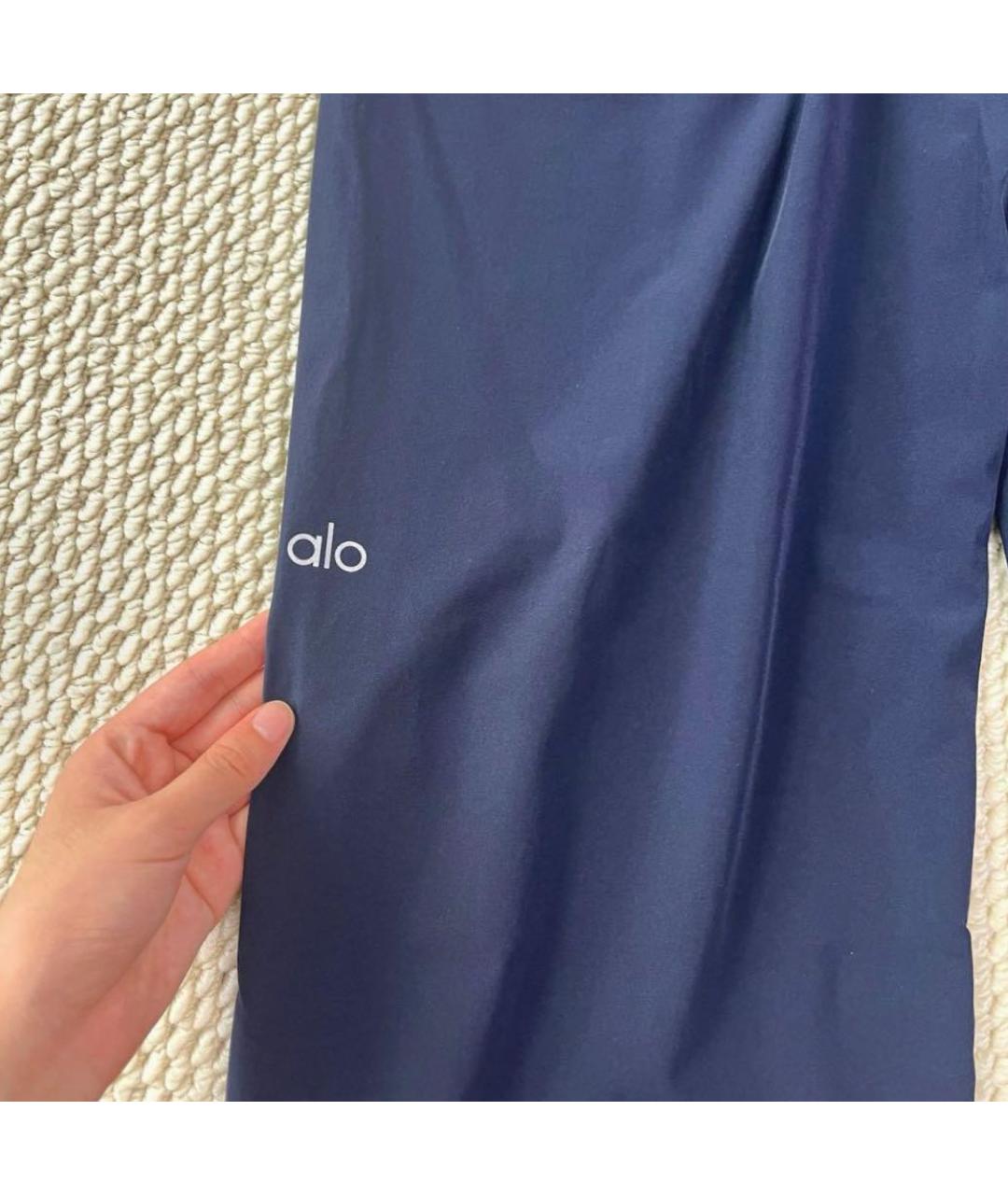 ALO YOGA Темно-синие спортивные брюки и шорты, фото 8
